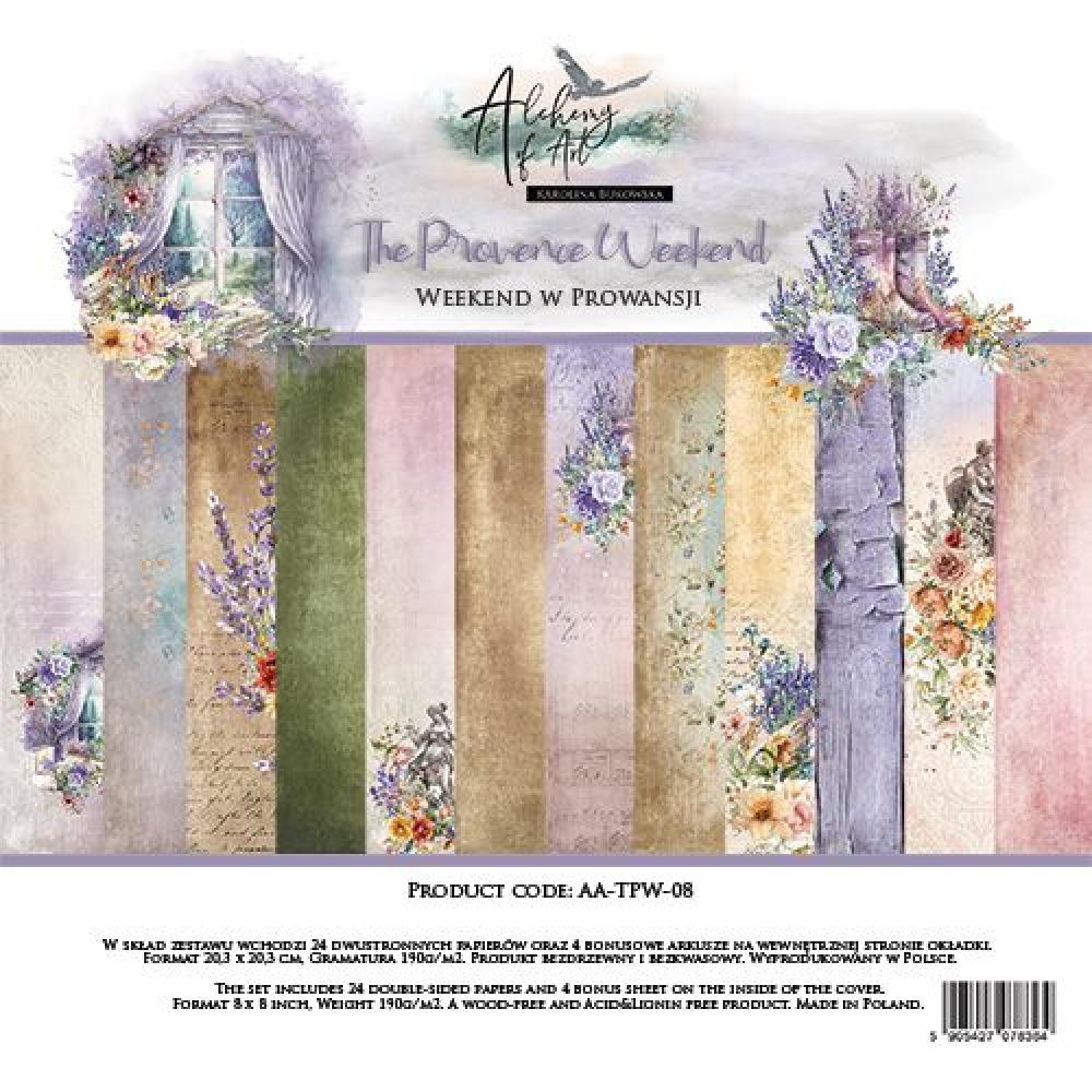 Alchemy of Art 8x8 Paper Pack The Provence Weekend