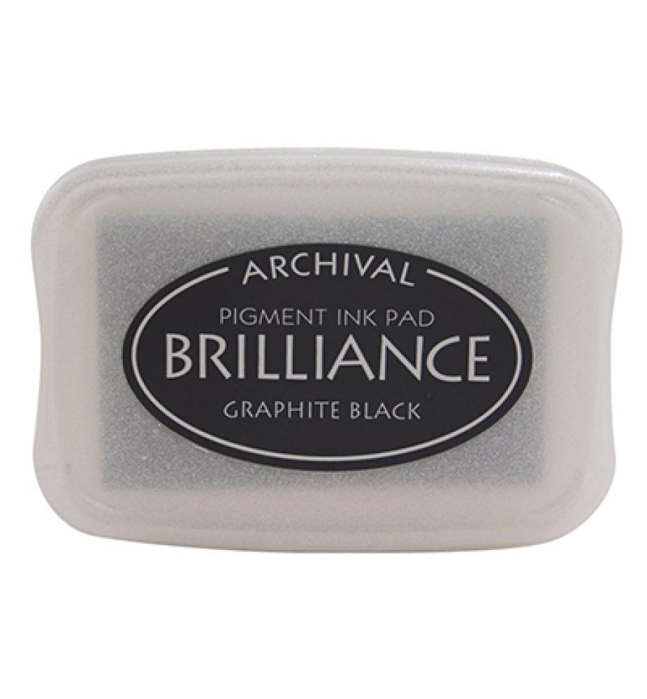 Archival Pigment Ink Pad Brilliance Graphite Black