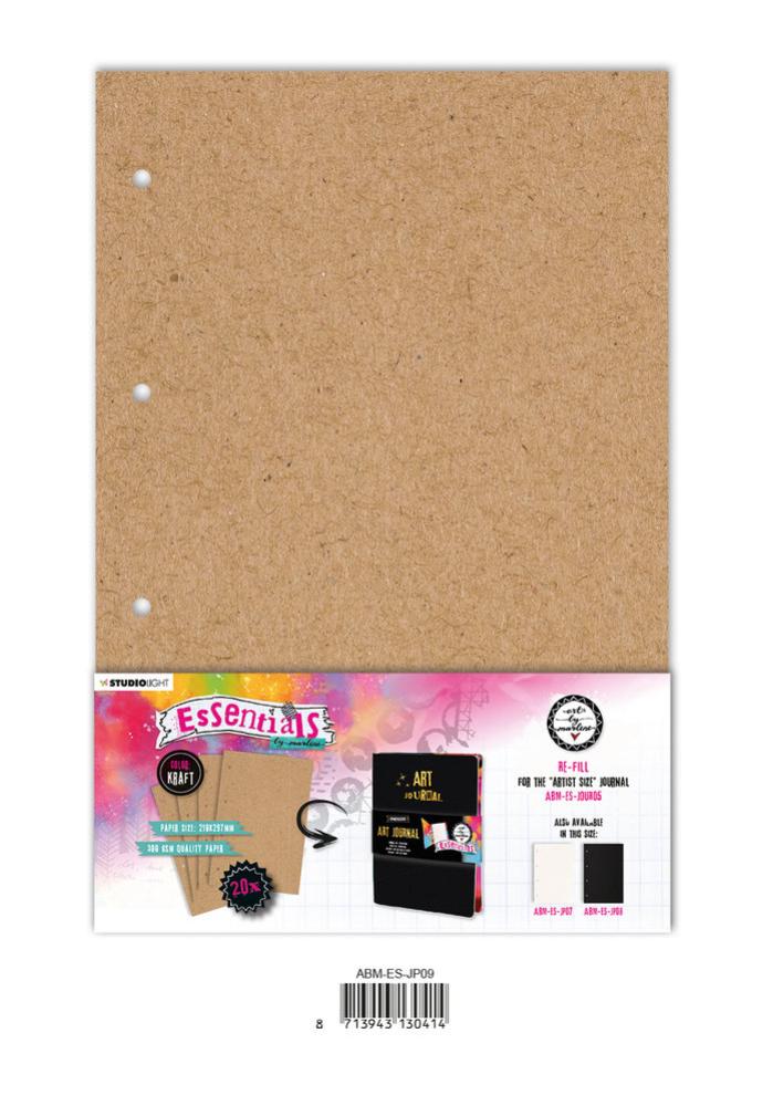 Art by Marlene Art Journal The Art Size Refill Kraft