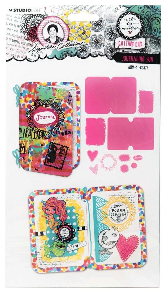 Art by Marlene Cutting Dies Journaling Fun #873