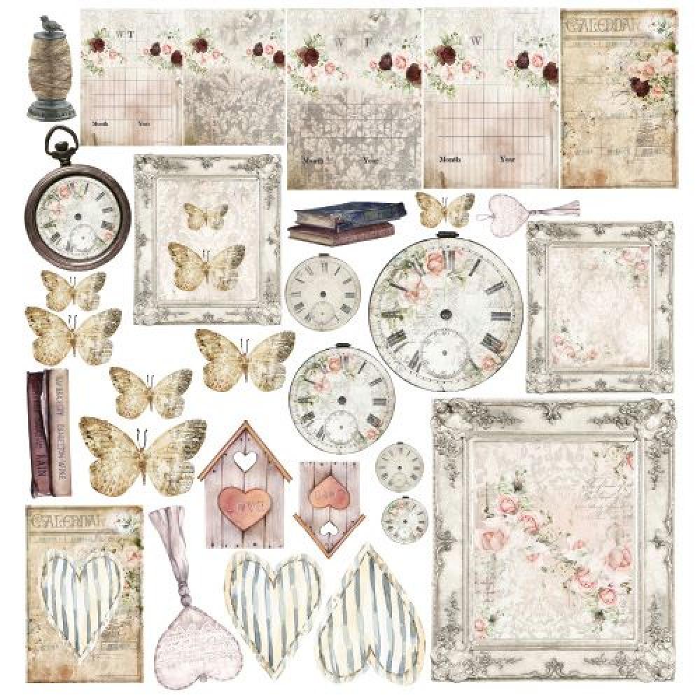 Alchemy of Art 12x12 Paper Pack Romantic Shabby Chic