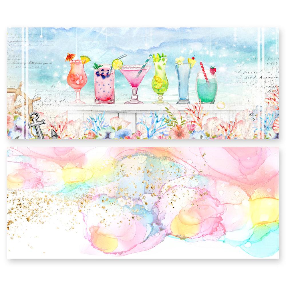 Asuka Studio Slime Line Paper Pad Welcome to Paradise