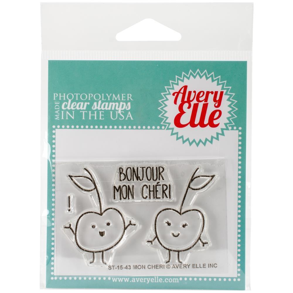 Avery Elle Clear Stamp Set Mon Cheri #AE1543