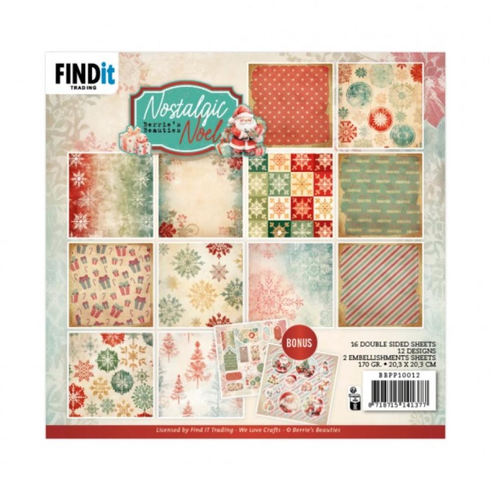 Berries Beauties Nostalgic Noel 8x8 Paper Pack