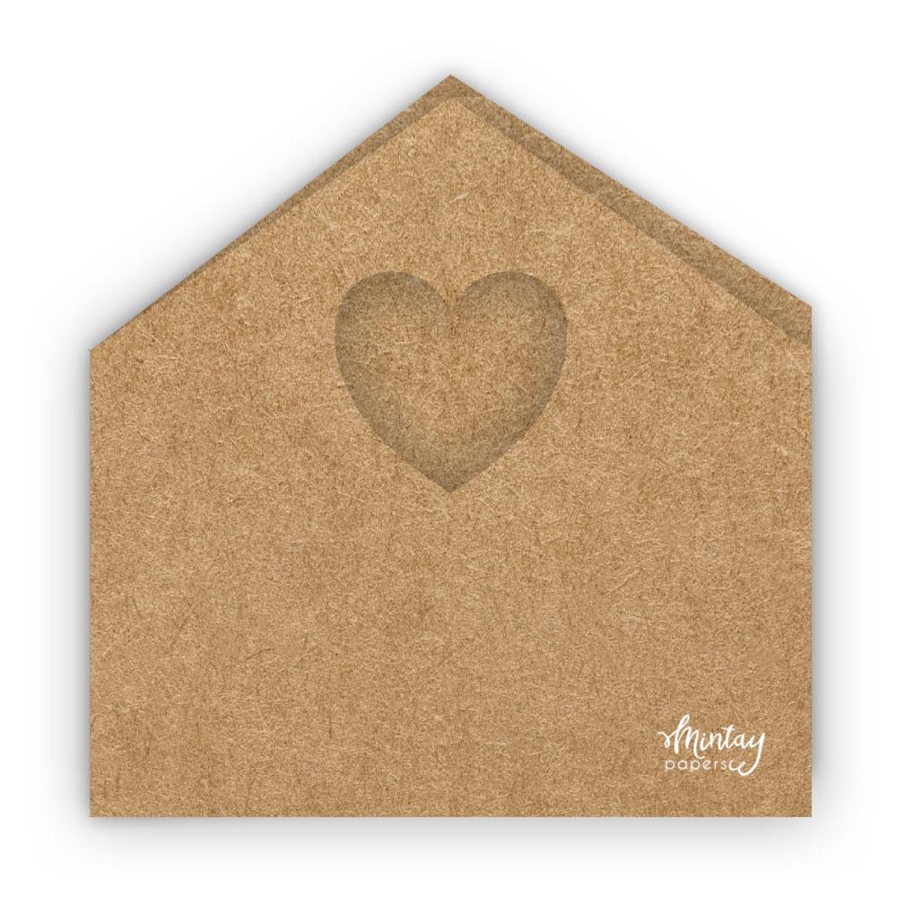 C20 Mintay Basic House Card Base Kraft