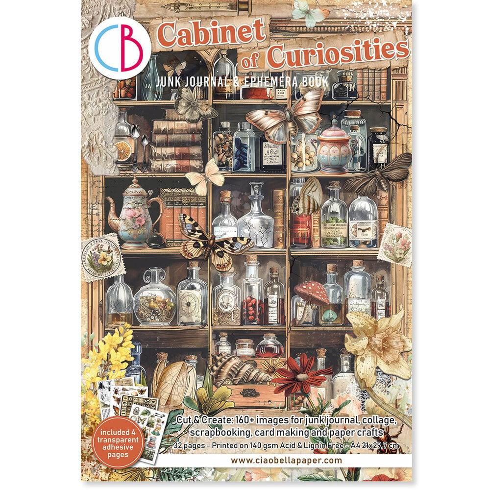 CBB002 Ciao Bella Cabinet of Curiosities A4 Junk Journal Ephemera Book