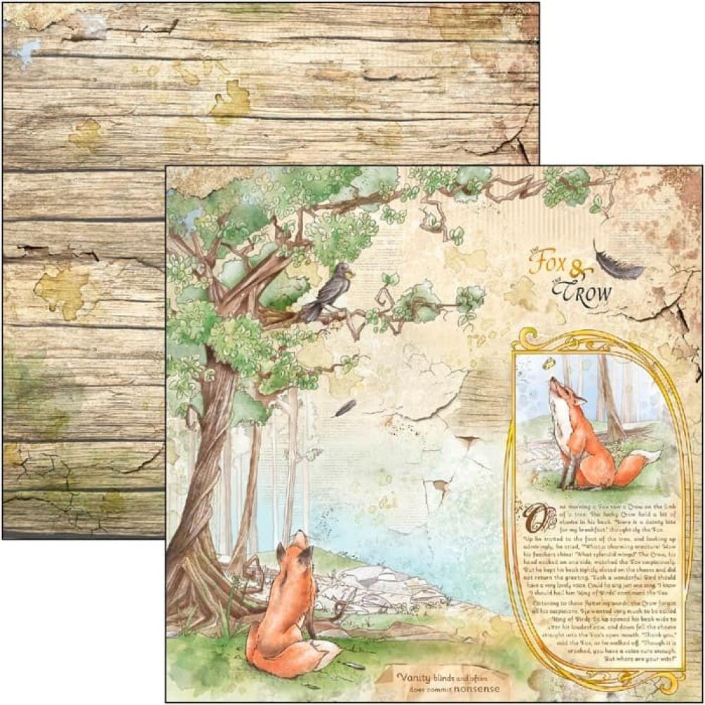 Ciao Bella 8x8 Paper Pad Aesop's Fables #CBH046