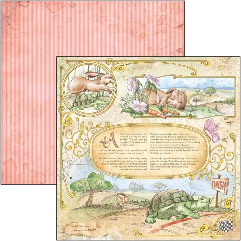 Ciao Bella 8x8 Paper Pad Aesop's Fables #CBH046