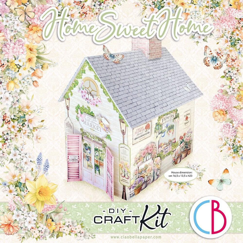 CBK001 Ciao Bella Flower Shop DIY Craft Kit Home Sweet Home