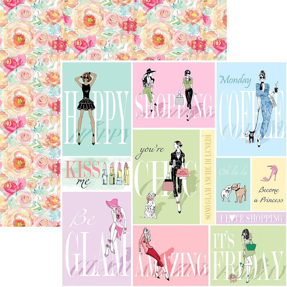 Ciao Bella Scrapbooking Paper Pad Italian Luxury #CBP009