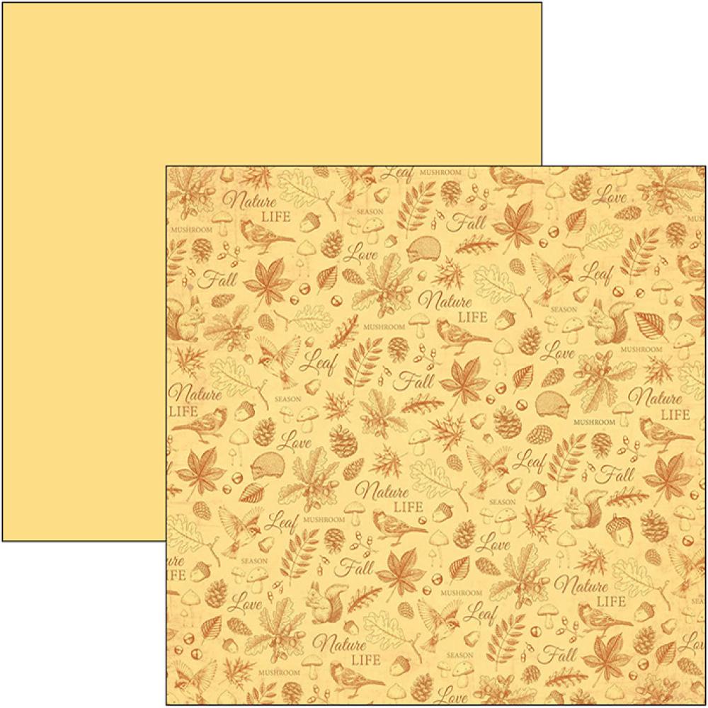 Ciao Bella 12x12 Patterns Pad The Sound of Autumn #CBT023