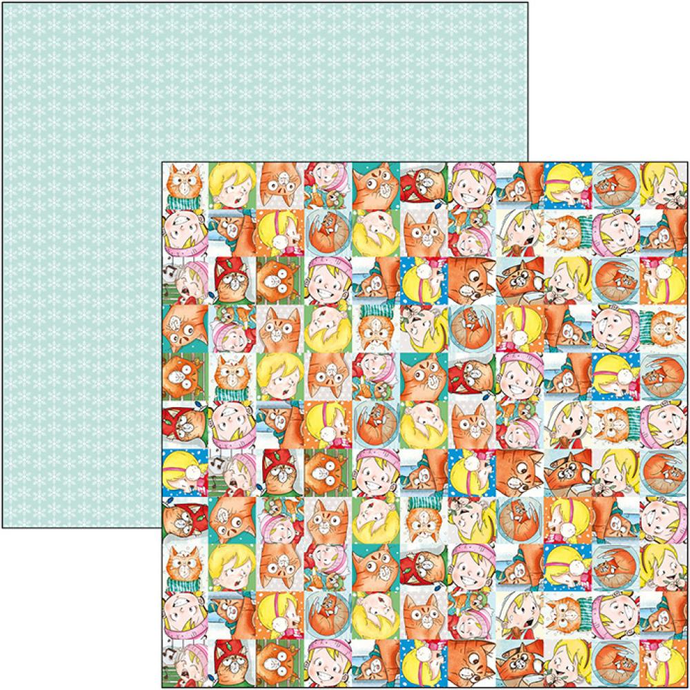 Ciao Bella 12x12 Patterns Pad Zig & Ziggy #CBT025_eingestellt