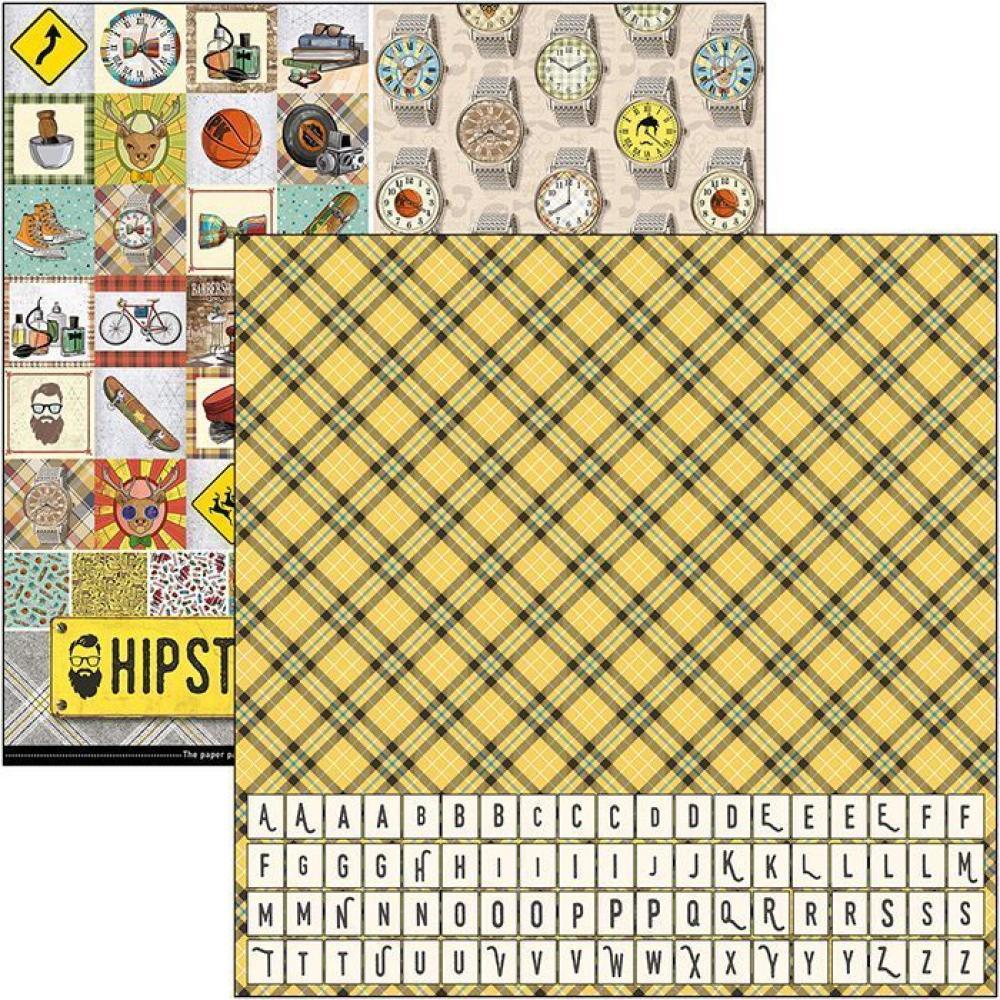 Ciao Bella 12x12 Patterns Pad Hipster #CBT035