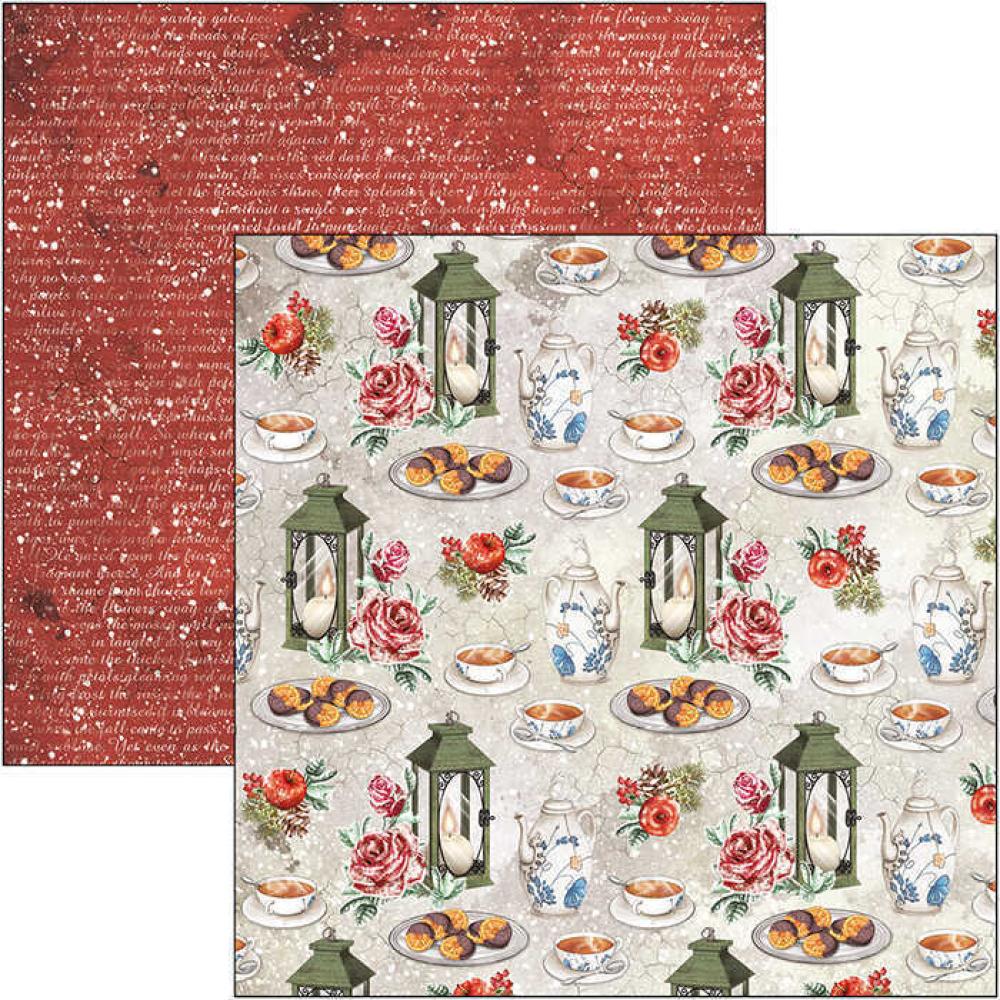 Ciao Bella 12x12 Patterns Pad Frozen Roses #CBT039