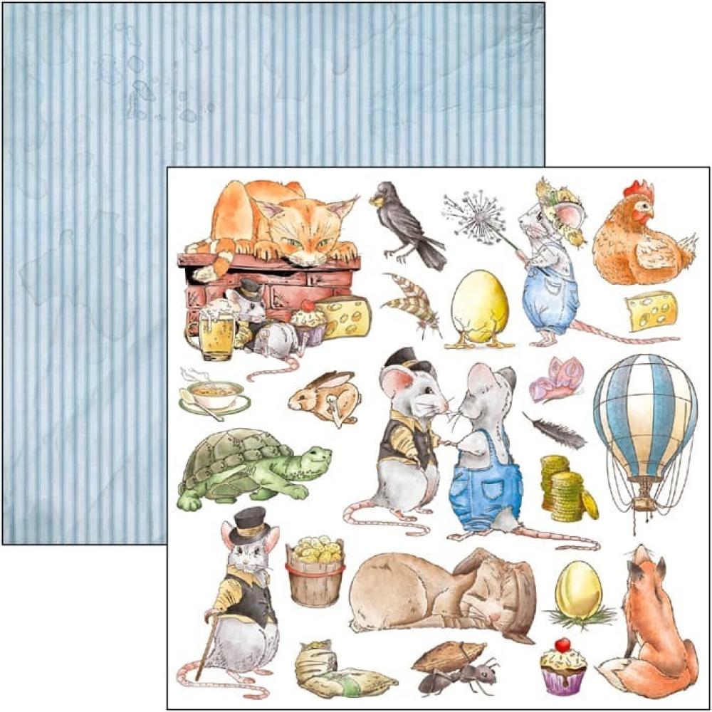 Ciao Bella 12x12 Patterns Pad Aesop's Fables #CBT046