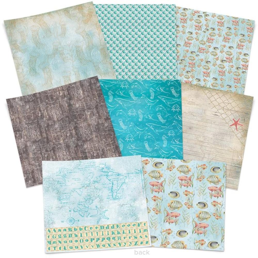 Ciao Bellla 12x12 Patterns Pad Underwater Love CBT050