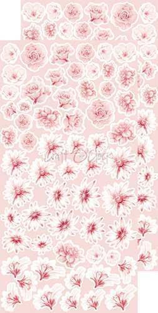 Craft O Clock Basic Flowers Set 8 Pink