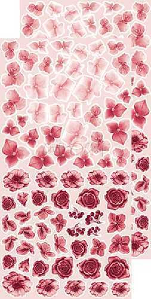 Craft O Clock Basic Flowers Set 8 Pink