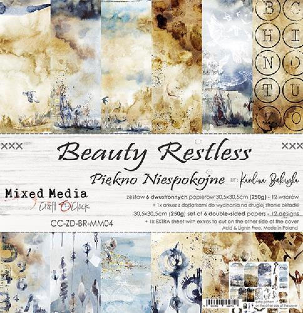 Craft O Clock Mixed Media Kit Beauty Restless