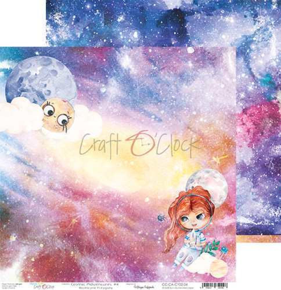 Craft O Clock 12x12 Paper Pad Cosmic Adventure