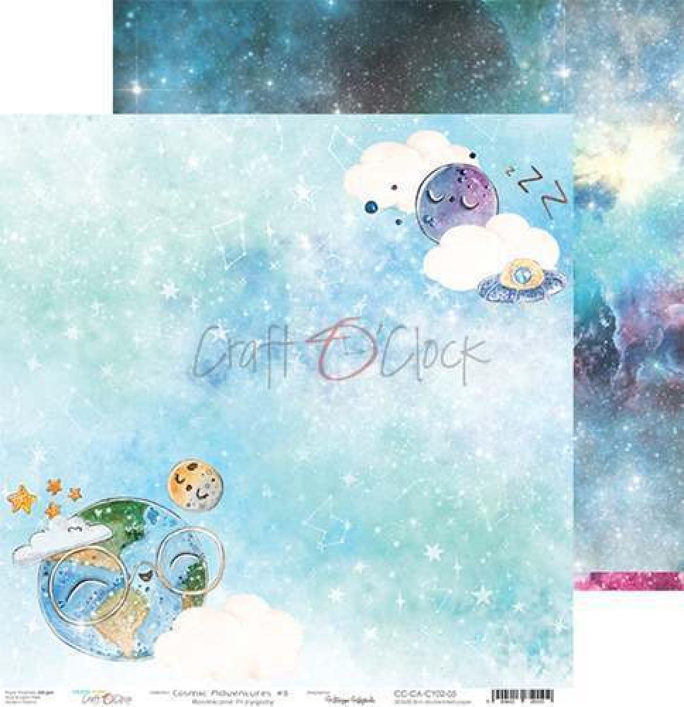 Craft O Clock 12x12 Paper Pad Cosmic Adventure