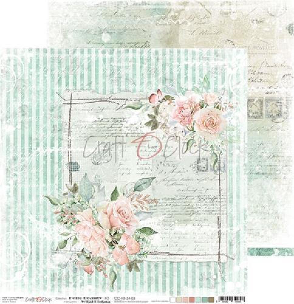 Craft O Clock Scrapbooking Kit Hello Beauty