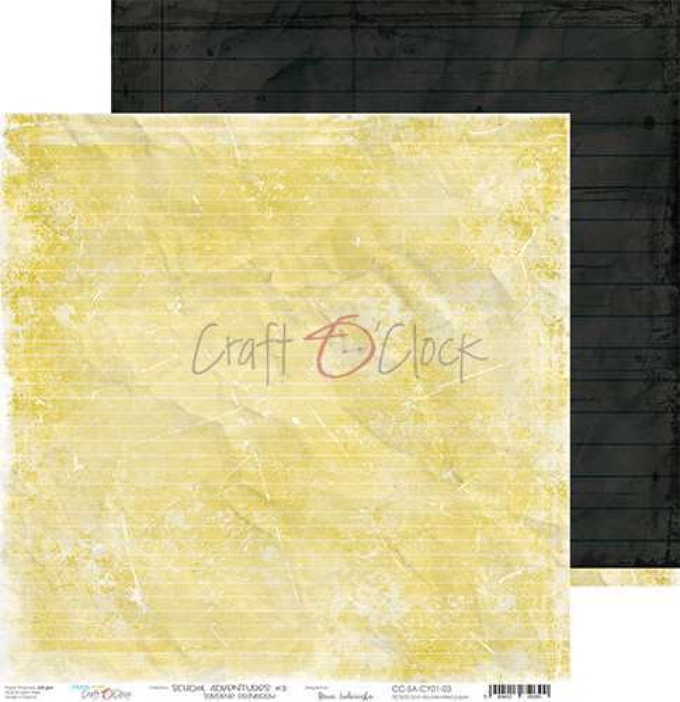 Craft O Clock 12x12 Paper Pad School Adventure