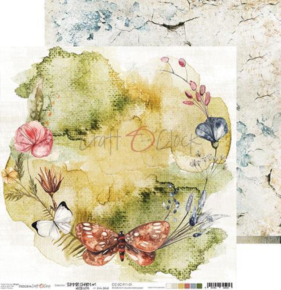 Craft O Clock Scrapbooking Kit Summer Charm