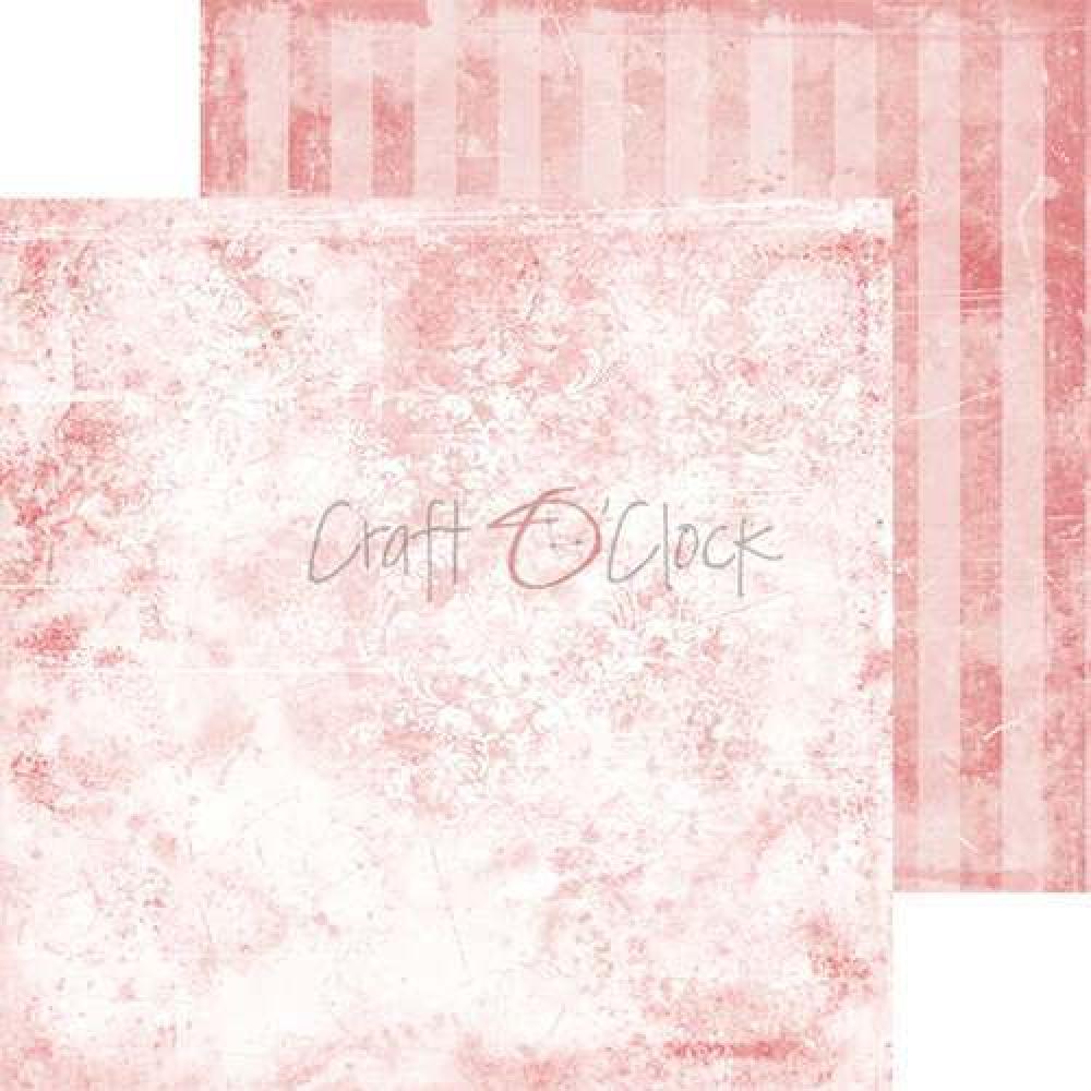 Craft O Clock 6x6 Paper Pad Basic Pink Mood #11