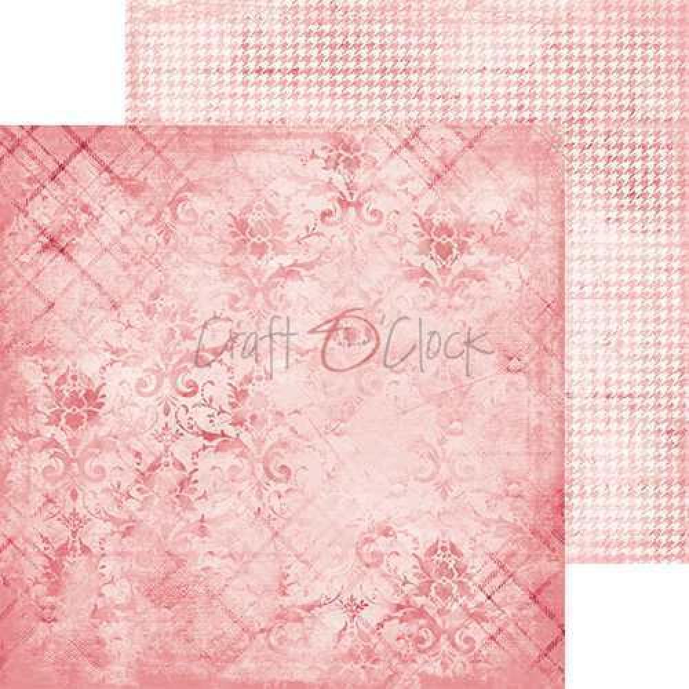 Craft O Clock 6x6 Paper Pad Basic Pink Mood #11