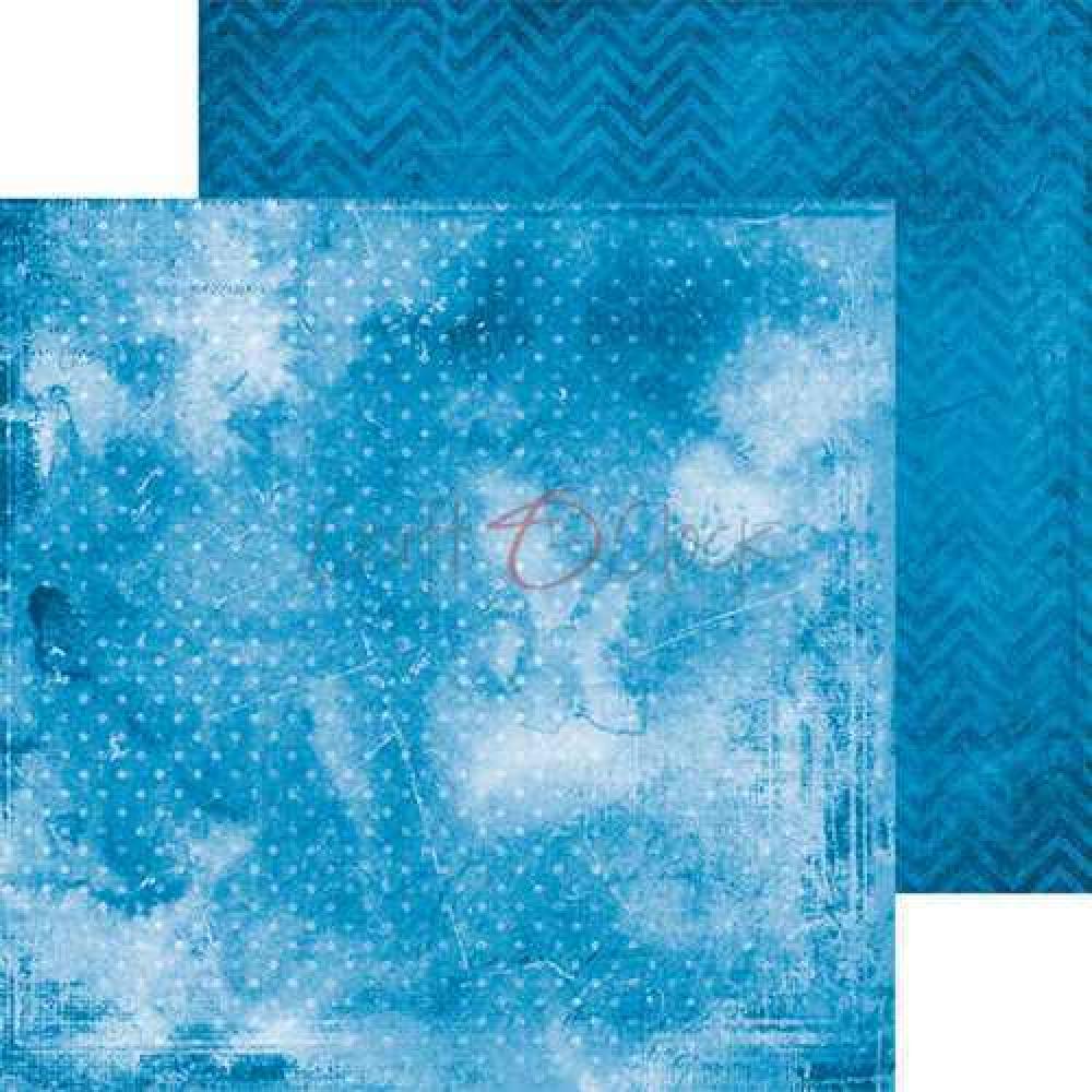 Craft O Clock 6x6 Paper Pad Basic Blue Mood #12