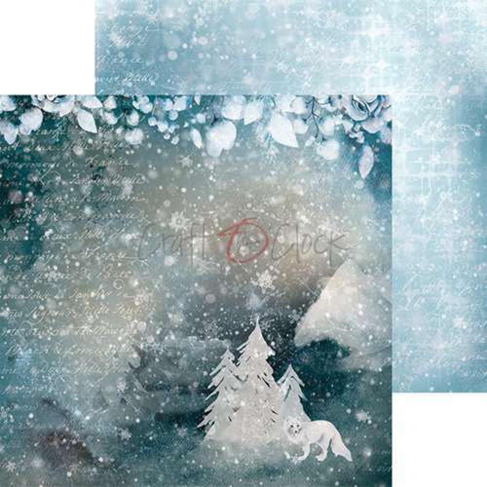 Craft O Clock 6x6 Paper Pad Snowy Winterland_eingestellt