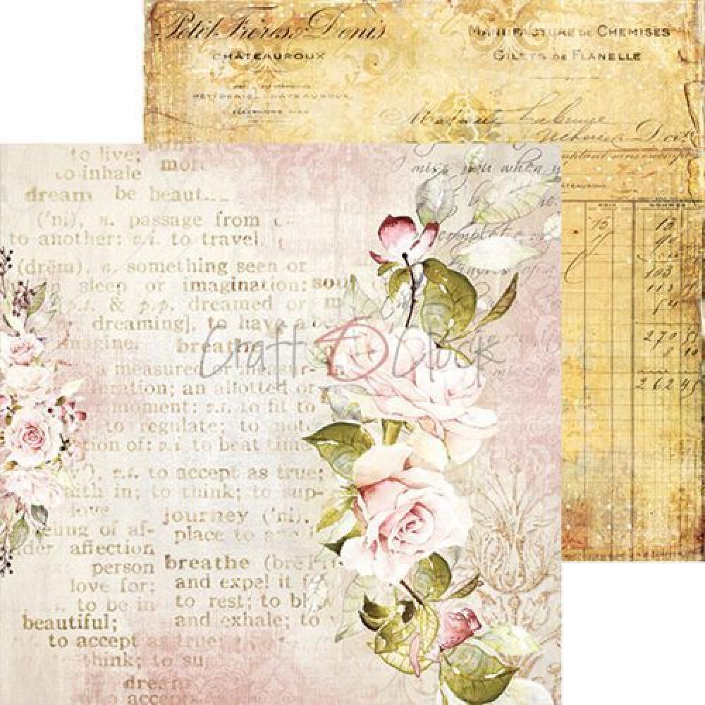 Craft O Clock 6x6 Paper Pad Vintage Treasure