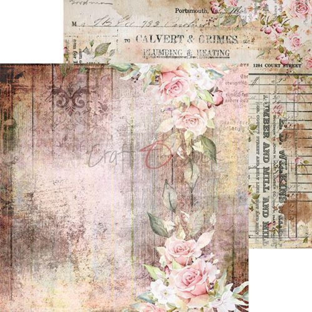 Craft O Clock 6x6 Paper Pad Vintage Treasure