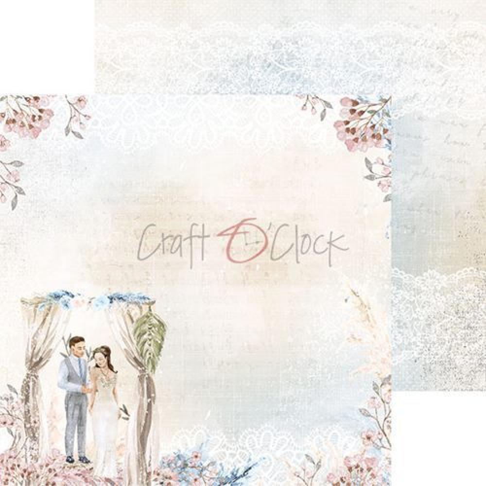 Craft O Clock 6x6 Paper Pad Wedding Dream_eingestellt