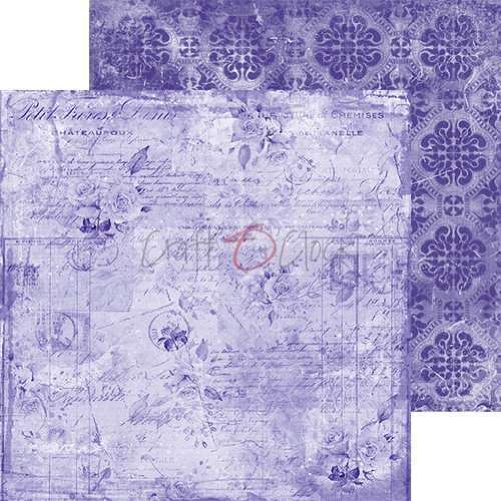 Craft O Clock 8x8 Paper Pad Lavender Mood #09