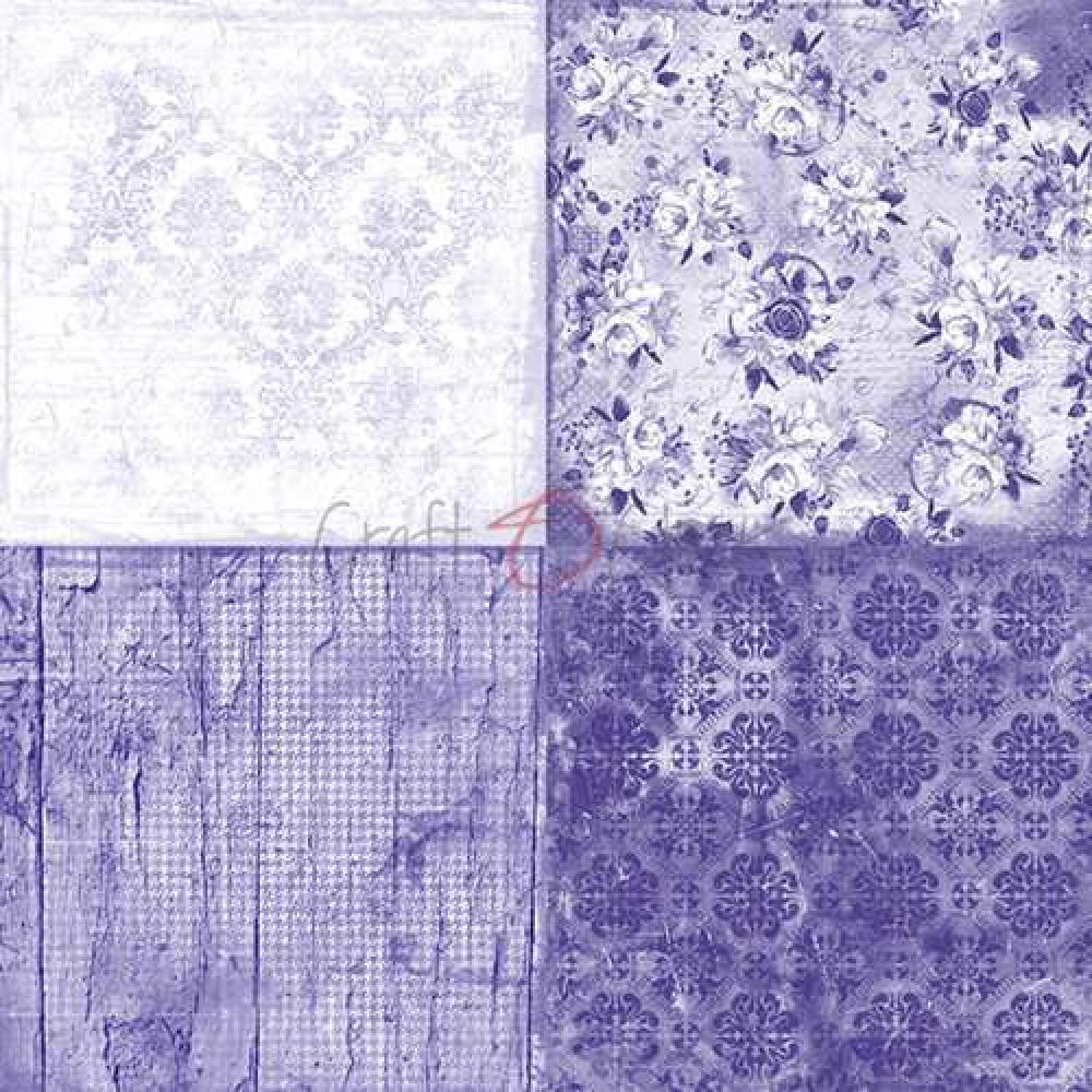 Craft O Clock 8x8 Paper Pad Lavender Mood #09