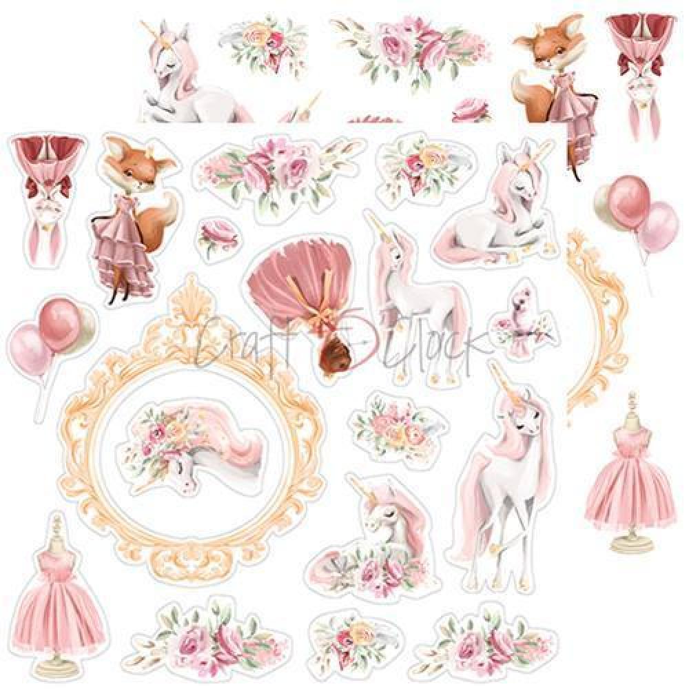 Craft O Clock 8x8 Special SET Princess Adventures