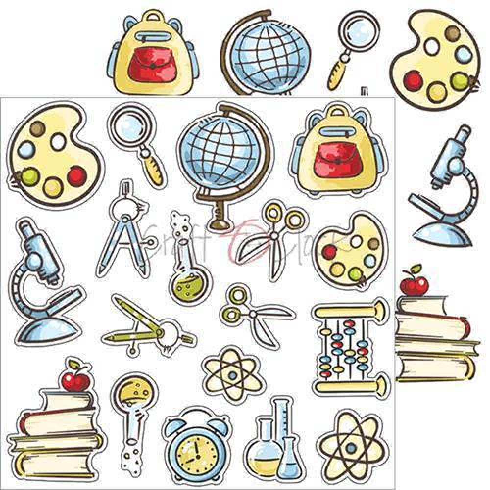 Craft O Clock 8x8 Special SET School Adventures