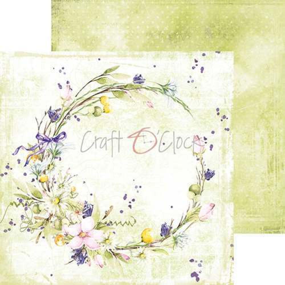 Craft O Clock 6x6 Paper Pad Summer Flowers