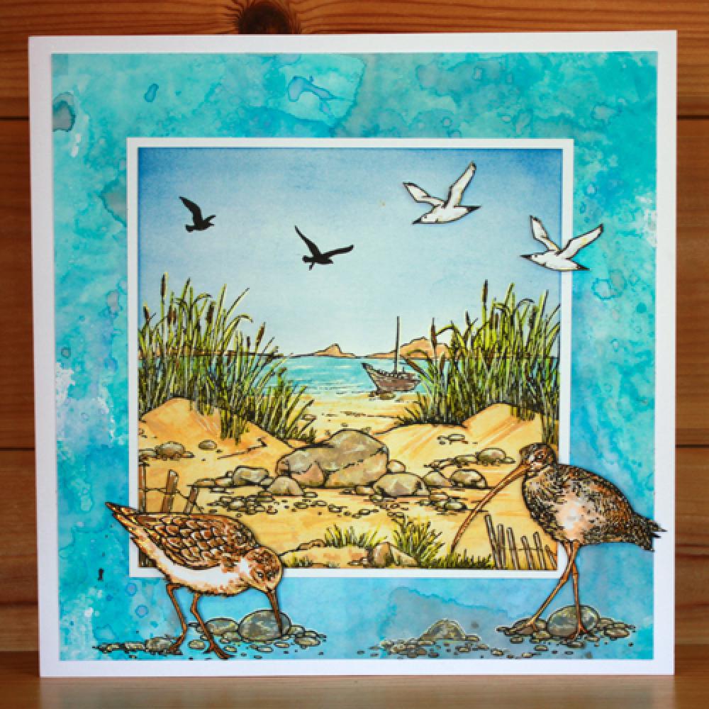 Hobby Art Clear Stamps Shore Scenes CS239D