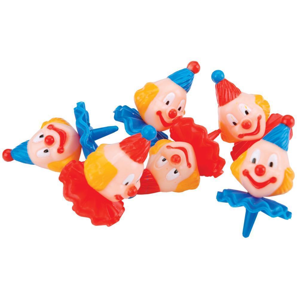 Wilton Cake Picks 6Pkg Derby Clowns