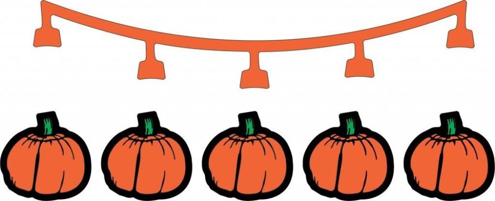 Cheery Lynn Designs Dies Pumpkin Swag