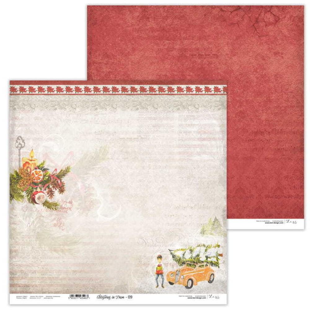 Lexi Design 12x12 Paper Pad Christmas in Town