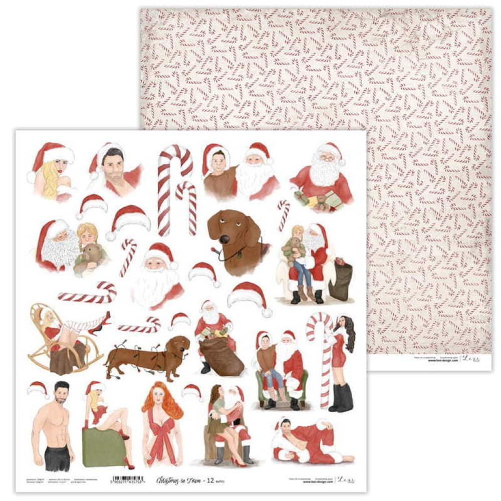 Lexi Design 12x12 Paper Pad Christmas in Town