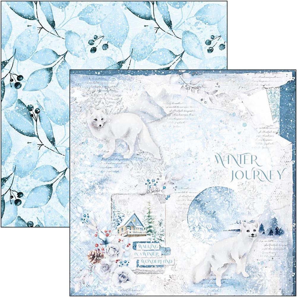 Ciao Bella 12x12 Paper Pad Winter Journey CBPM068