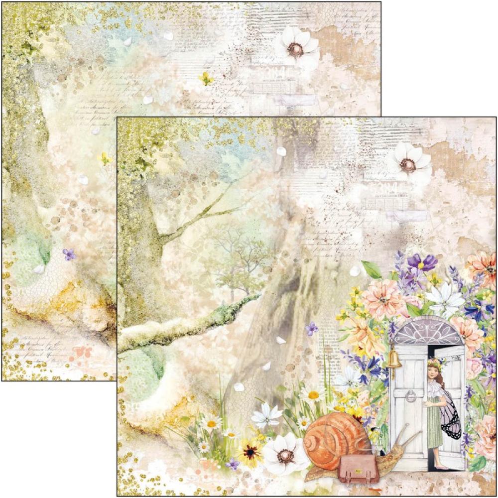 Ciao Bella 8x8 Paper Pad Enchanted Land #CBH064