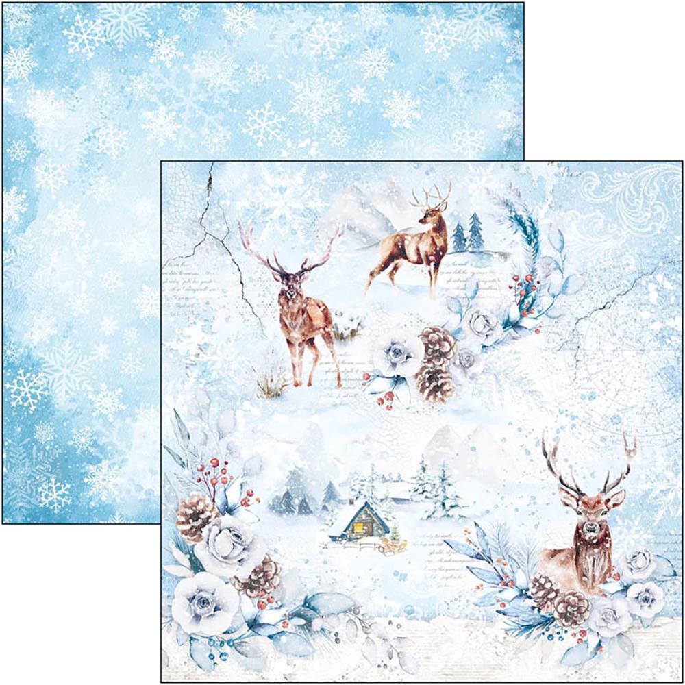 Ciao Bella 8x8 Paper Pad Winter Journey #CBH068