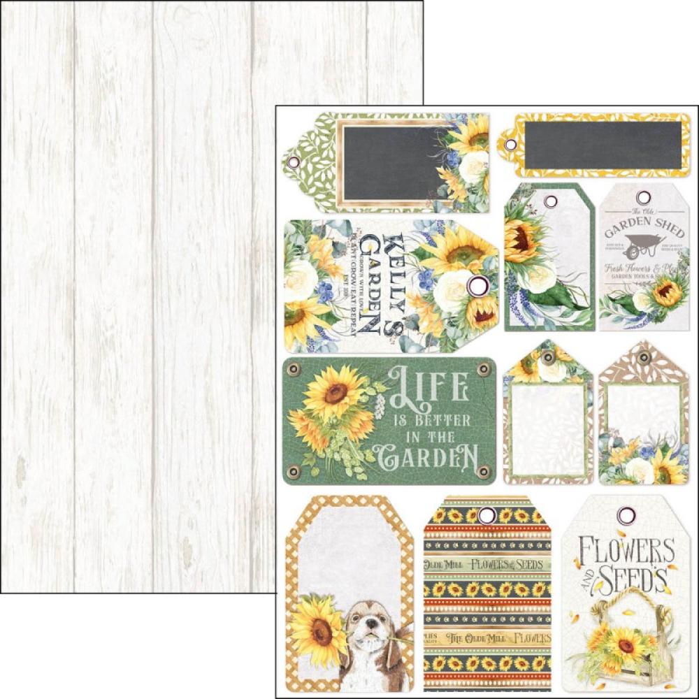 Ciao Bella A4 Creative Pad Farmhouse Garden CBCL063