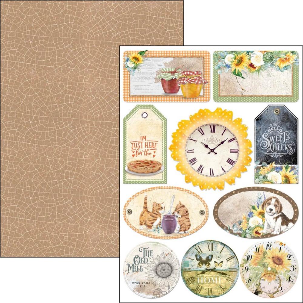 Ciao Bella A4 Creative Pad Farmhouse Garden CBCL063